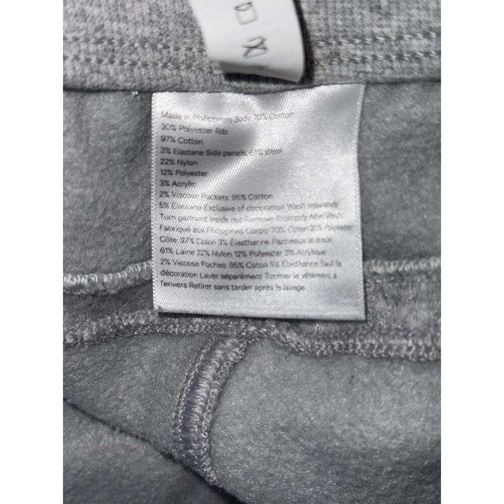 NEW Lululemon Scuba Jogger Sherpa Stripe Heather Grey Gray Joggers Pants Size 10 - Picture 12 of 14